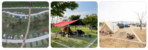 황산공원 오토캠핑장