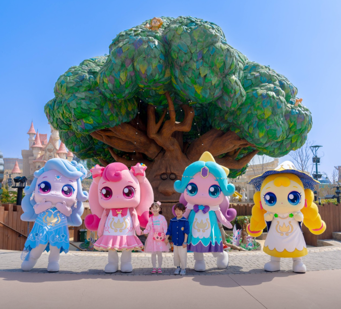 부산 롯데월드 티니핑과 함께 사진