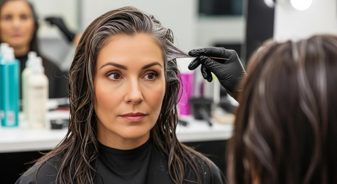 새치 염색 시간