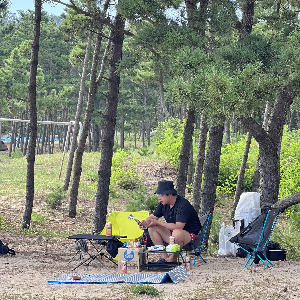 서포리해변_캠핑