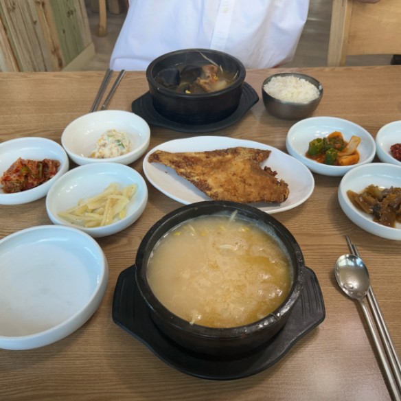 양양 감나무식당 메뉴 이미지