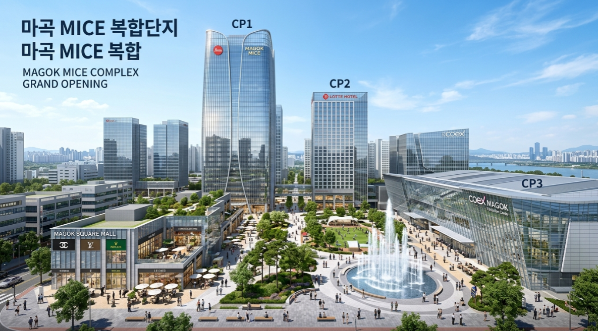 코엑스 급 마곡 MICE 복합단지(CP1·2·3)의 탄생