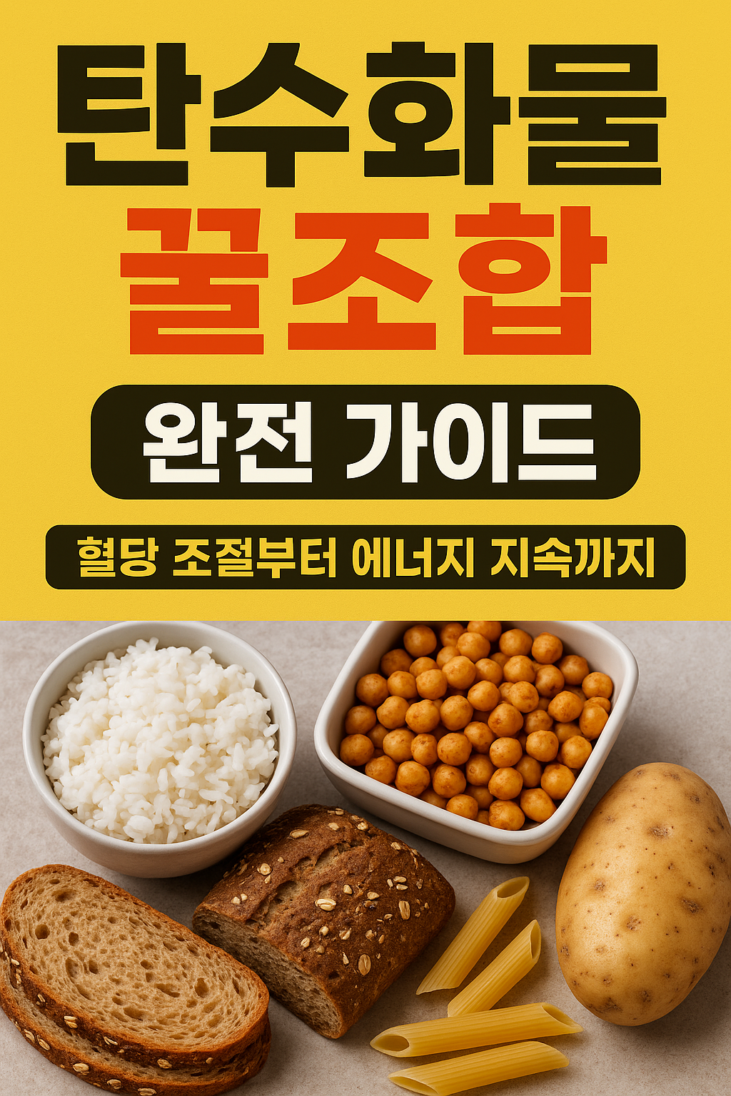 탄수화물 꿀조합