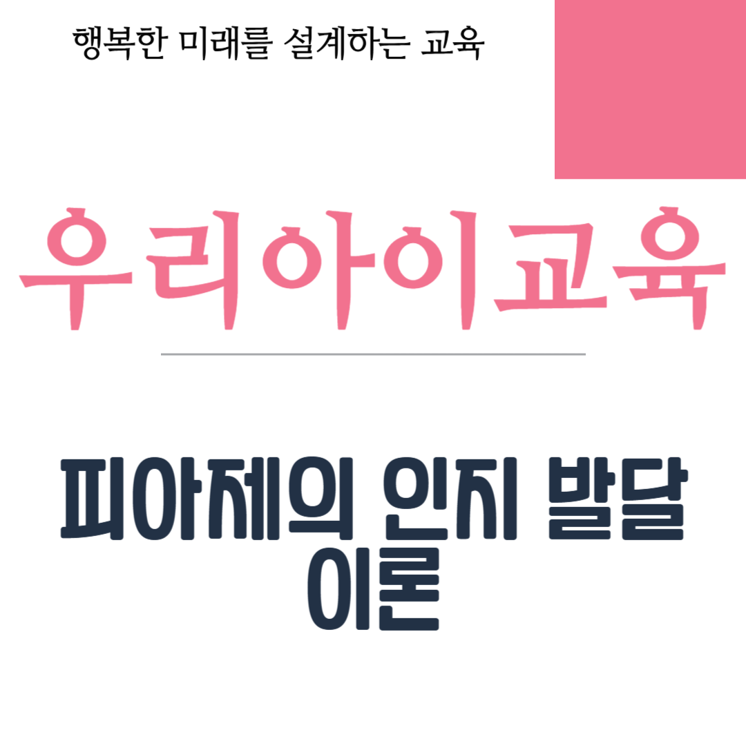 피아제의 인지 발달 이론