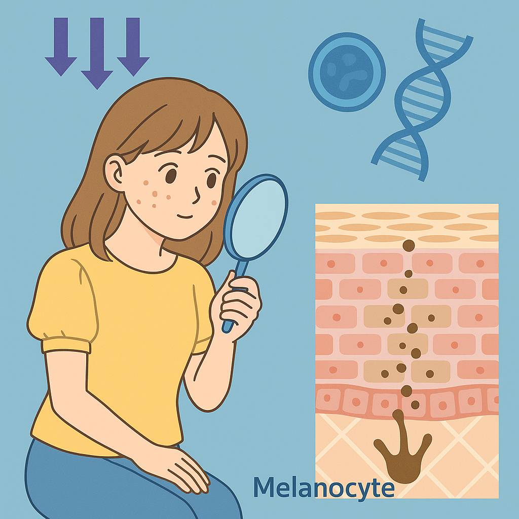 멜라닌은 왜 쌓일까?