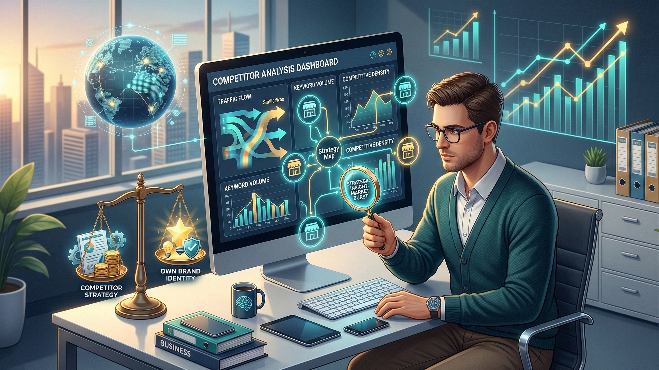 쇼핑몰 성장을 위한 벤치마킹: 경쟁 업체 분석하는 도구들 관련 이미지