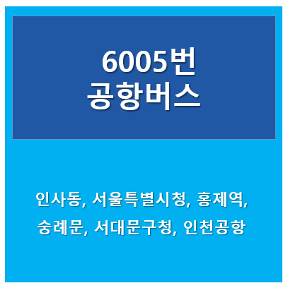 6005번버스 썸네일