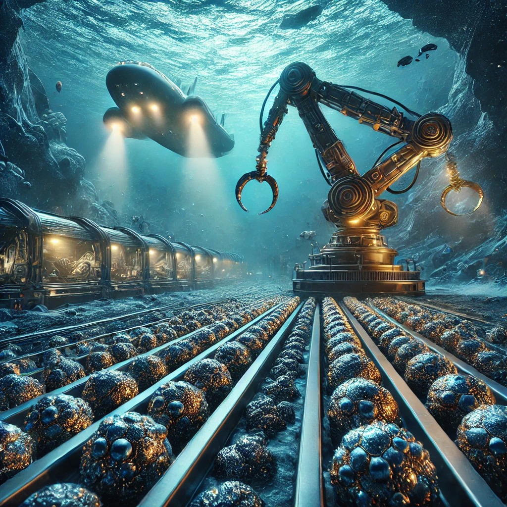 딥씨 마이닝과 심해 희귀 광물 관련 사진