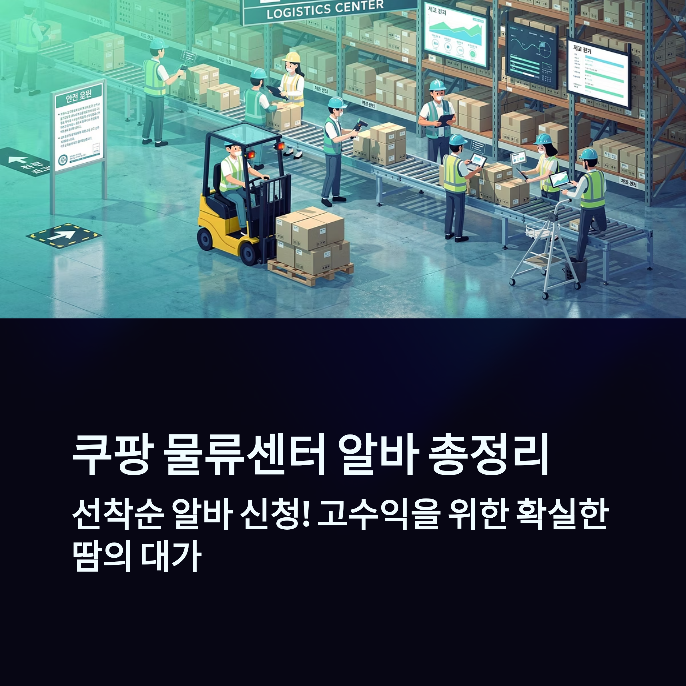 쿠팡 물류센터 알바 후기