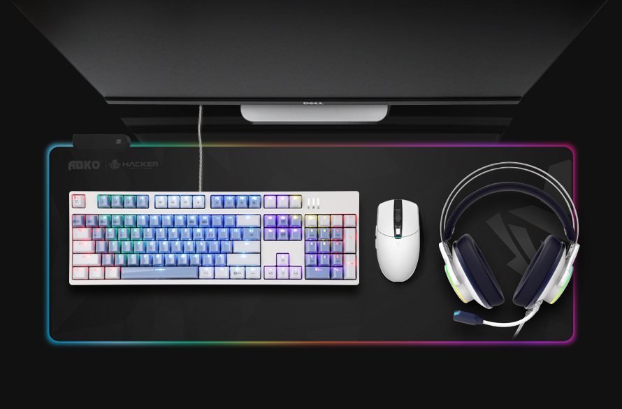 ABKO HACKER K8200 Kyle 광축 완전 방수 크리스탈 투톤 무빙 LED V1