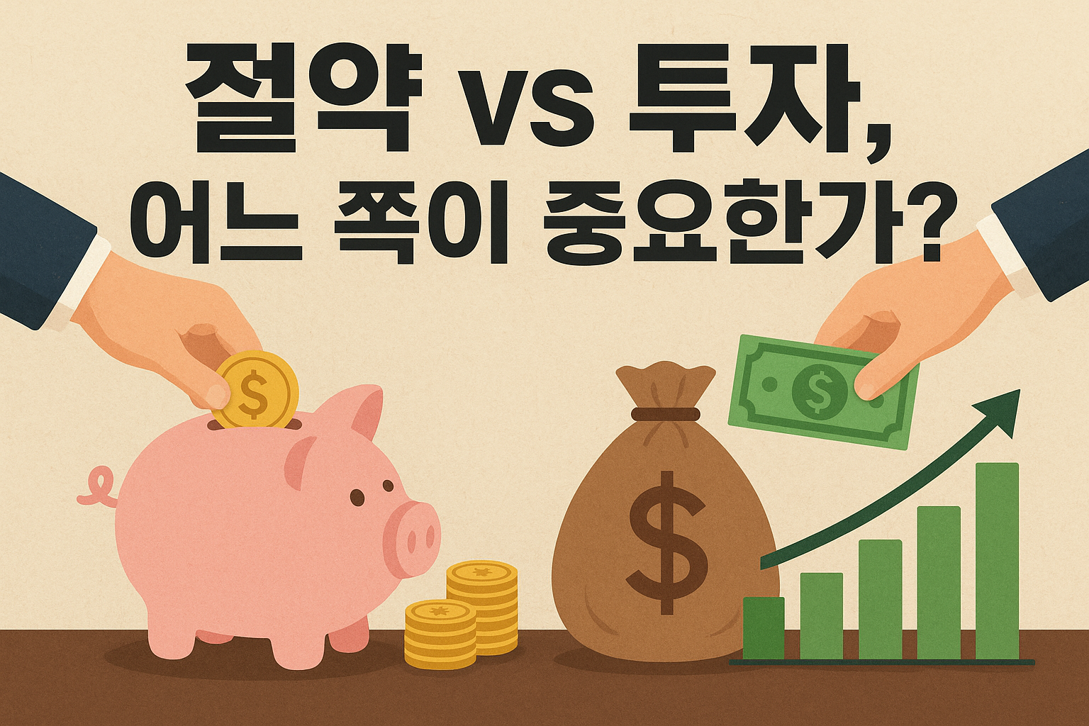 절약 vs 투자, 어느 쪽이 중요한가