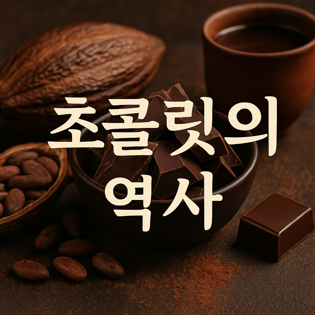 초콜릿의 역사 쓴맛에서 달콤함으로, 인류 문화를 녹이다