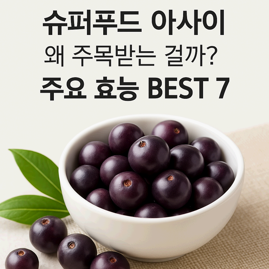 슈퍼푸드 아사이, 왜 주목받는 걸까? 주요 효능 BEST 7