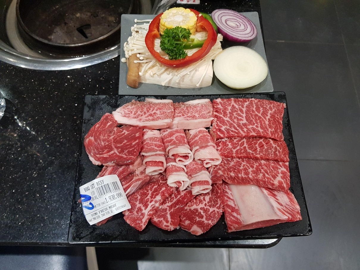 호치민 2군 타오디엔 코리안 BBQ 전문점 PLAN-K - 소고기(510g)