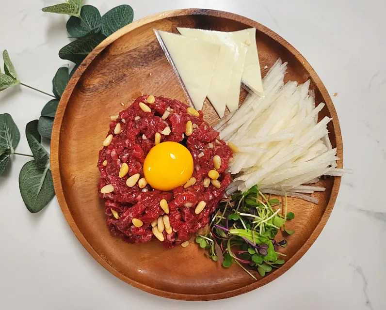 육회 황금레시피 뭉티기 육사시미 레시피_5