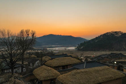 성주-한개마을-노을