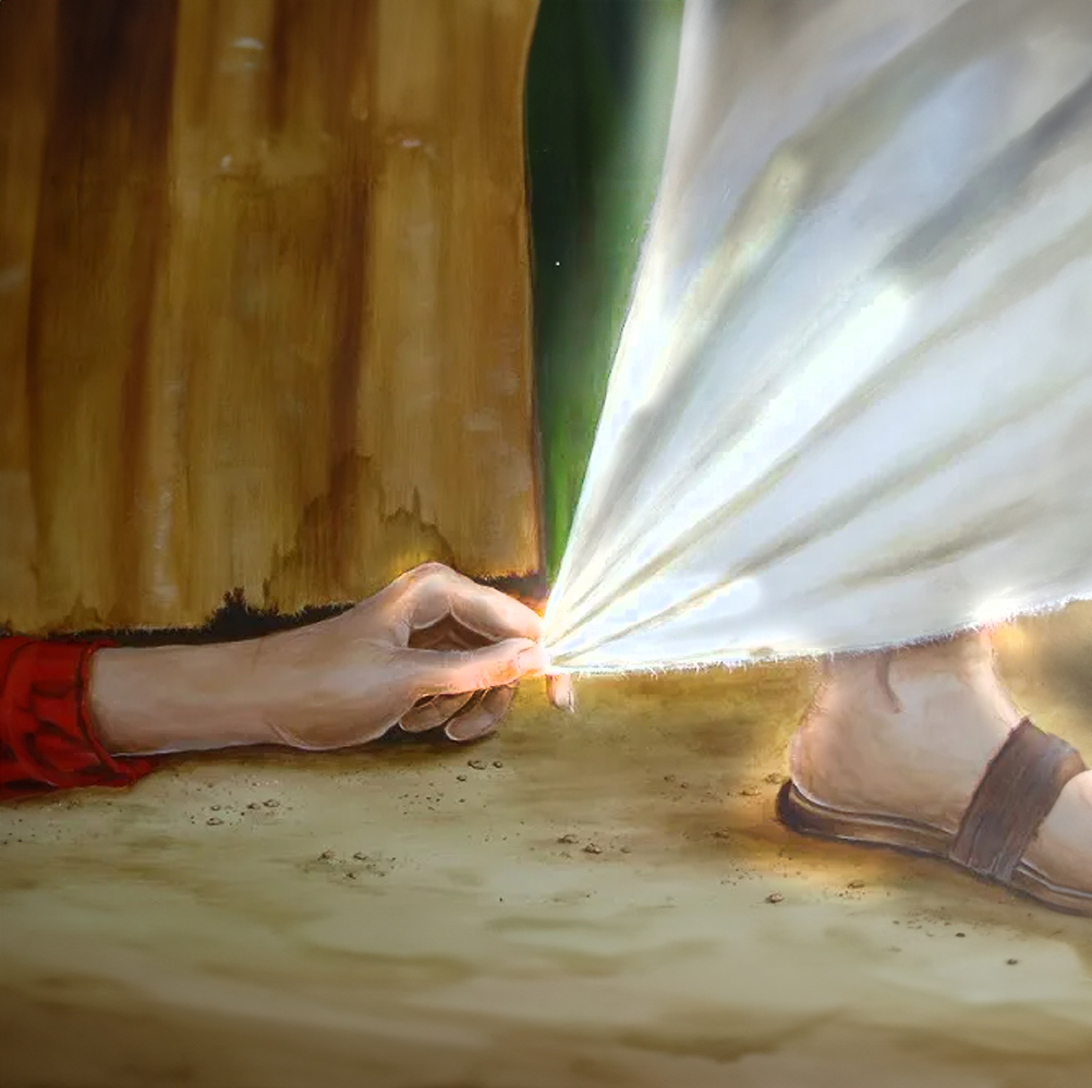 손을 댄 사람마다 구원을 받았다