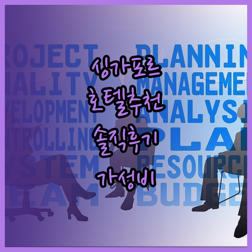 싱가포르 호텔 어디가 좋을까? 솔직 