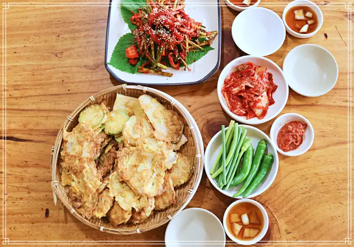 사당 이수 맛집 모듬전, 육전, 동그랑땡, 홍어무침