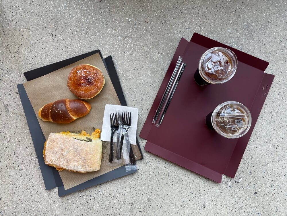 용인-칼리오페-카페-주문한-메뉴-전체-모습