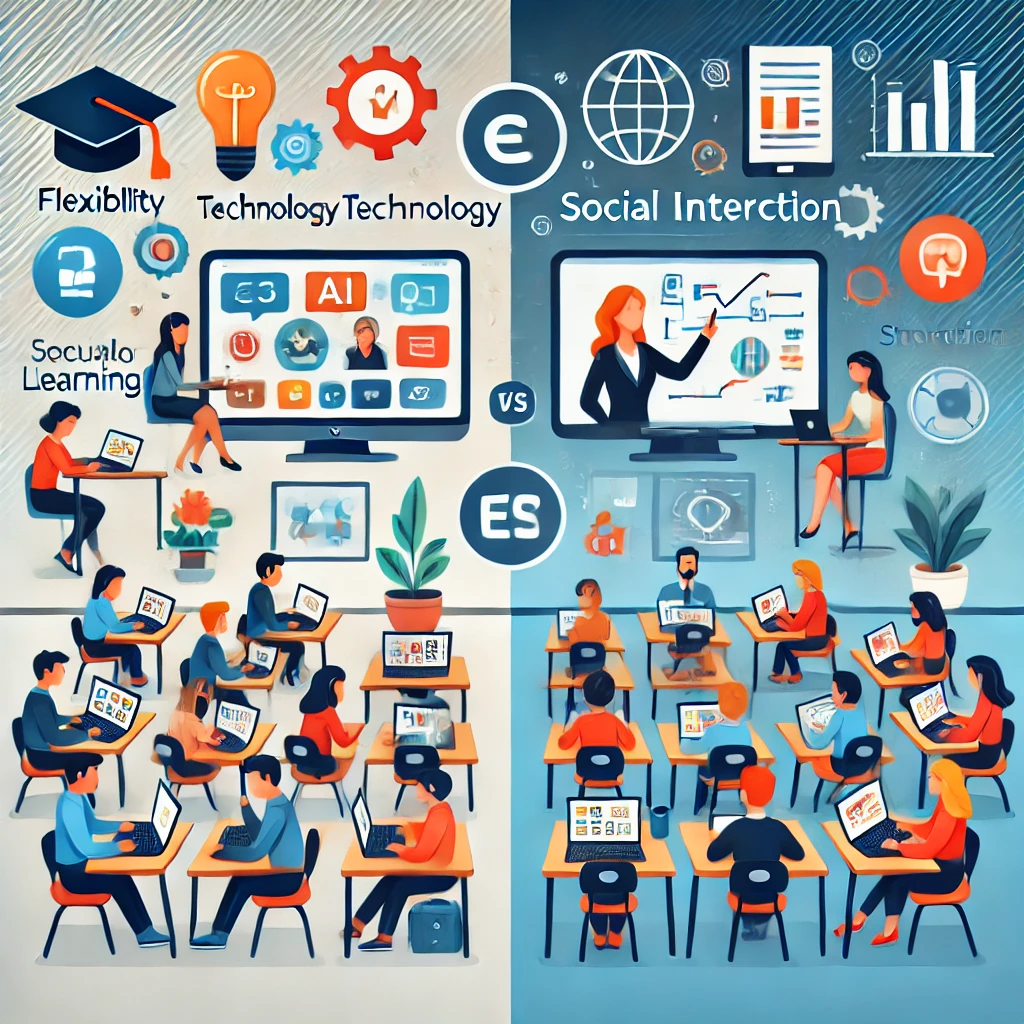 온라인 교육 &amp; 디지털 학습(온라인 교육의 장점과 단점: 전통 교육과 비교)