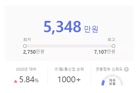 엔스테이지-연봉