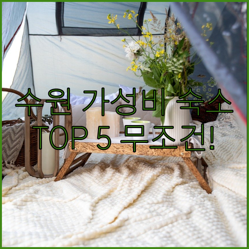 수원 호텔 추천 가성비 좋은 숙소 T..