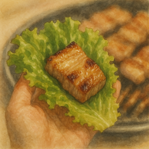 삼겹살-상추-조합