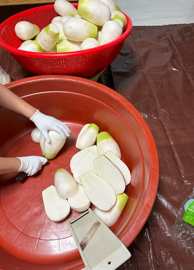 김장김치 재료준비