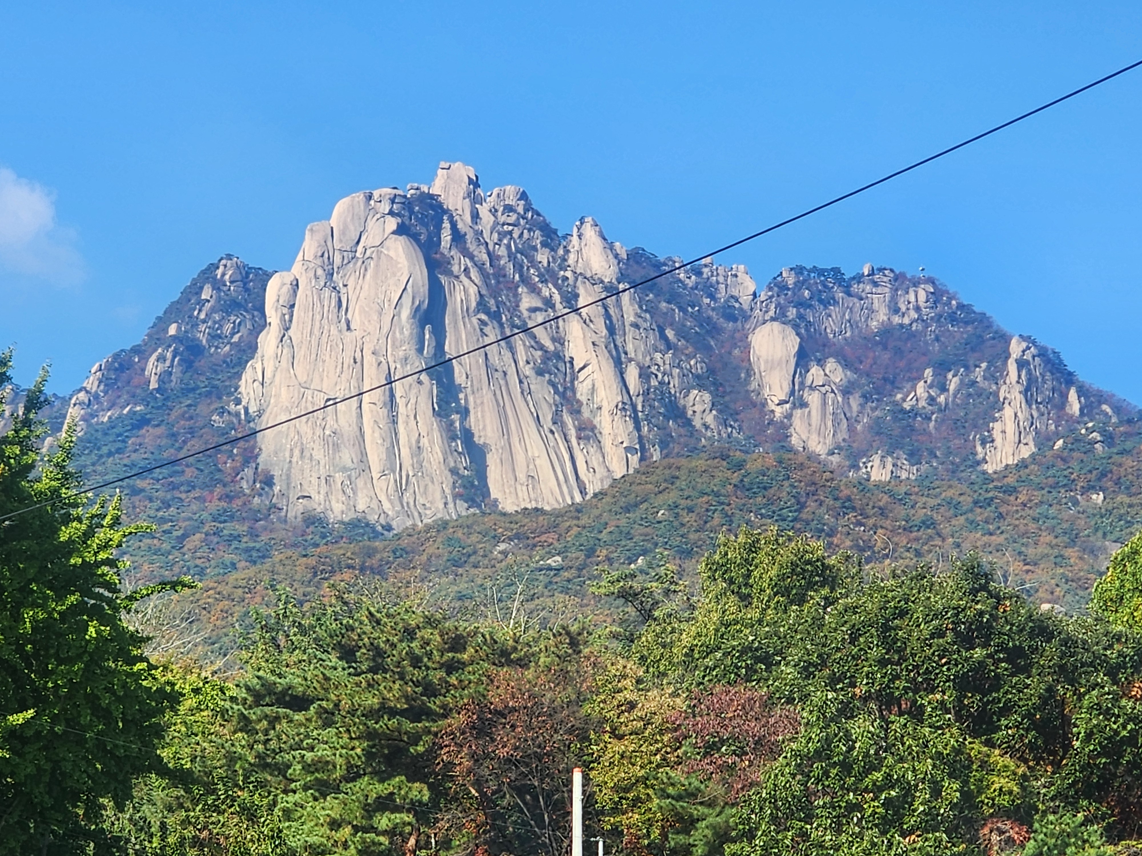 도봉산 단풍 절정