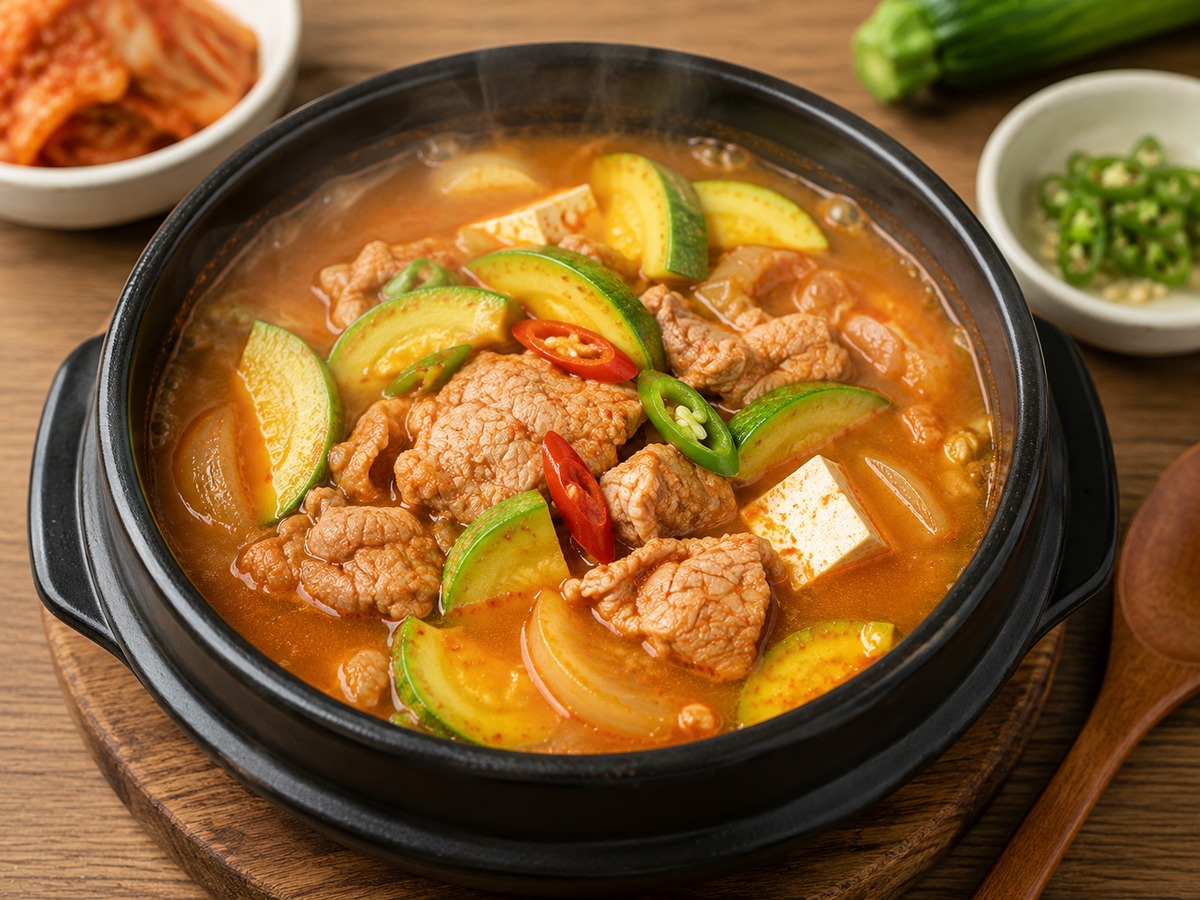 돼지고기애호박찌개