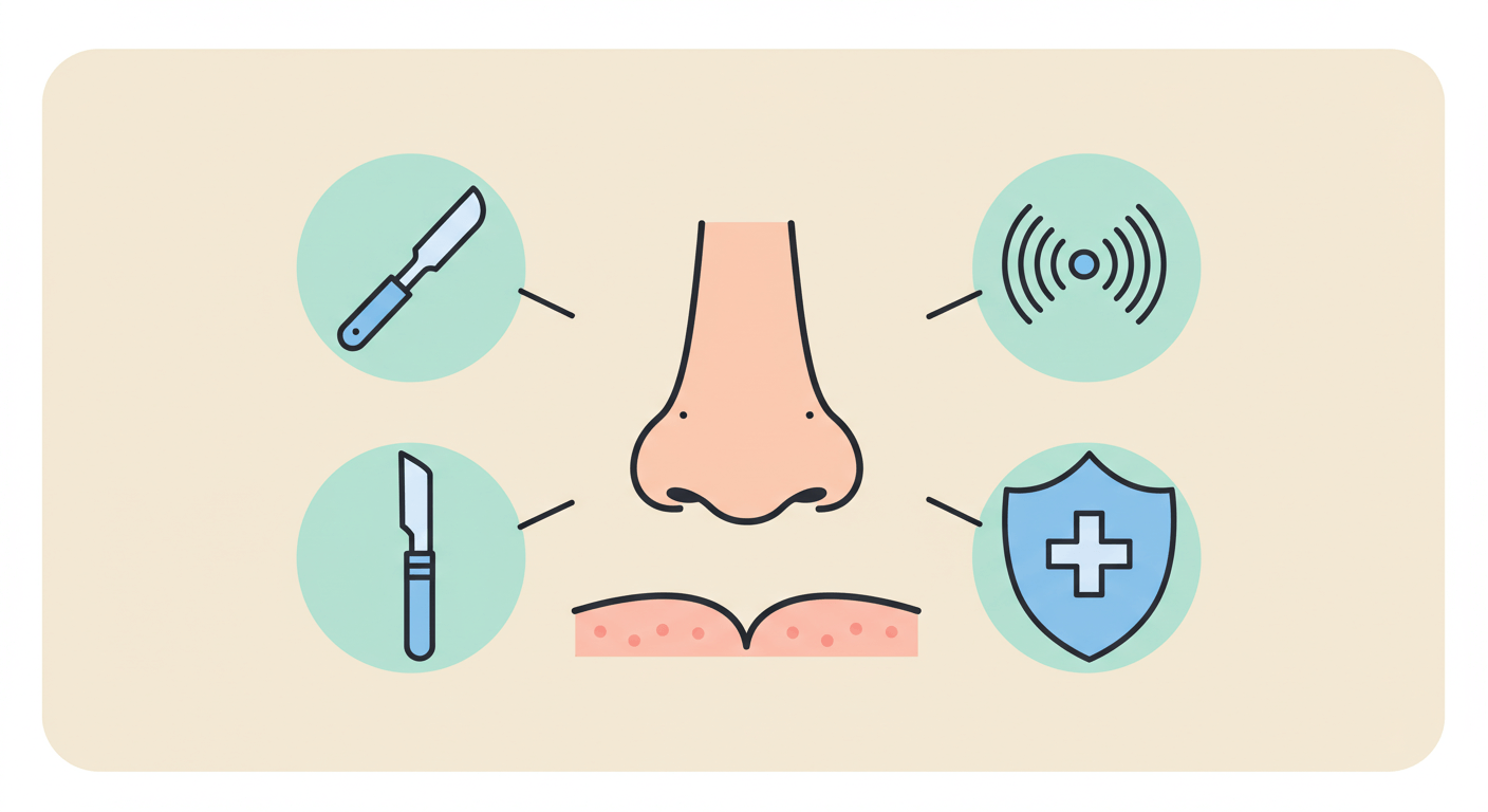 비염 수술비용 비교 (절골술, 고주파, 보험)