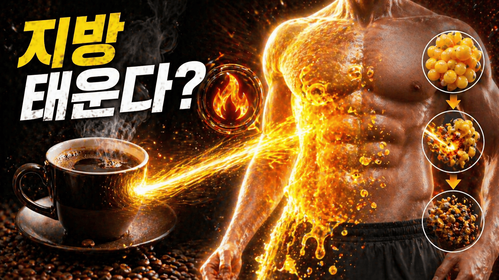 체지방 감소와 커피의 역할