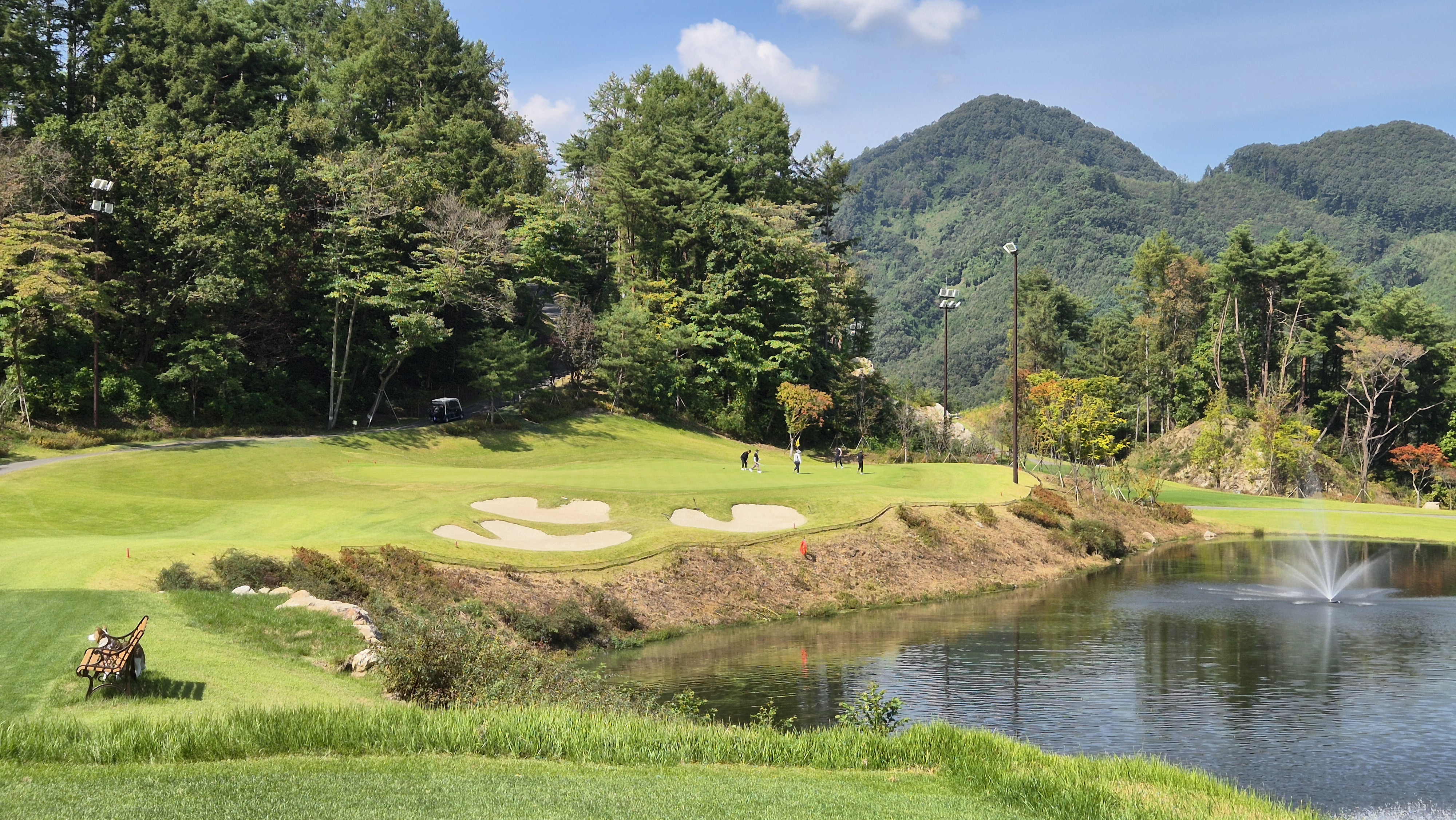 오로라cc 코스 사진 및 공략 정보