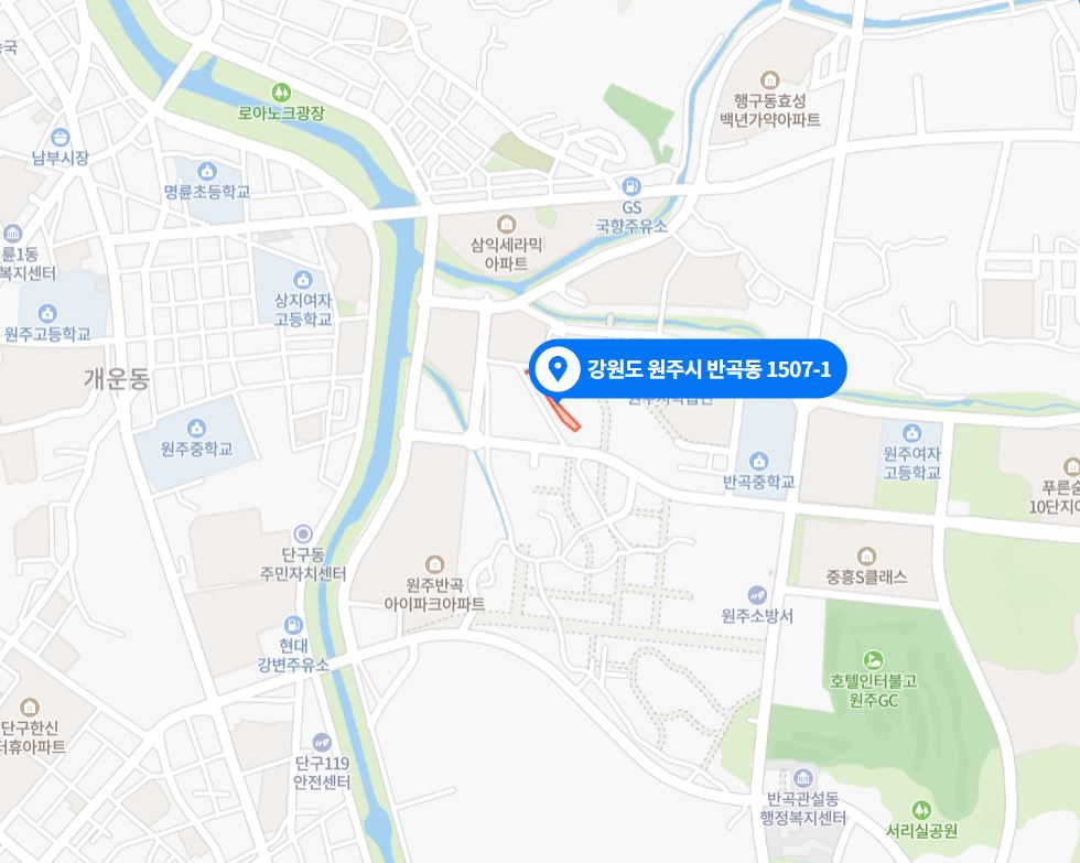 원주 롯데캐슬 시그니처 입지