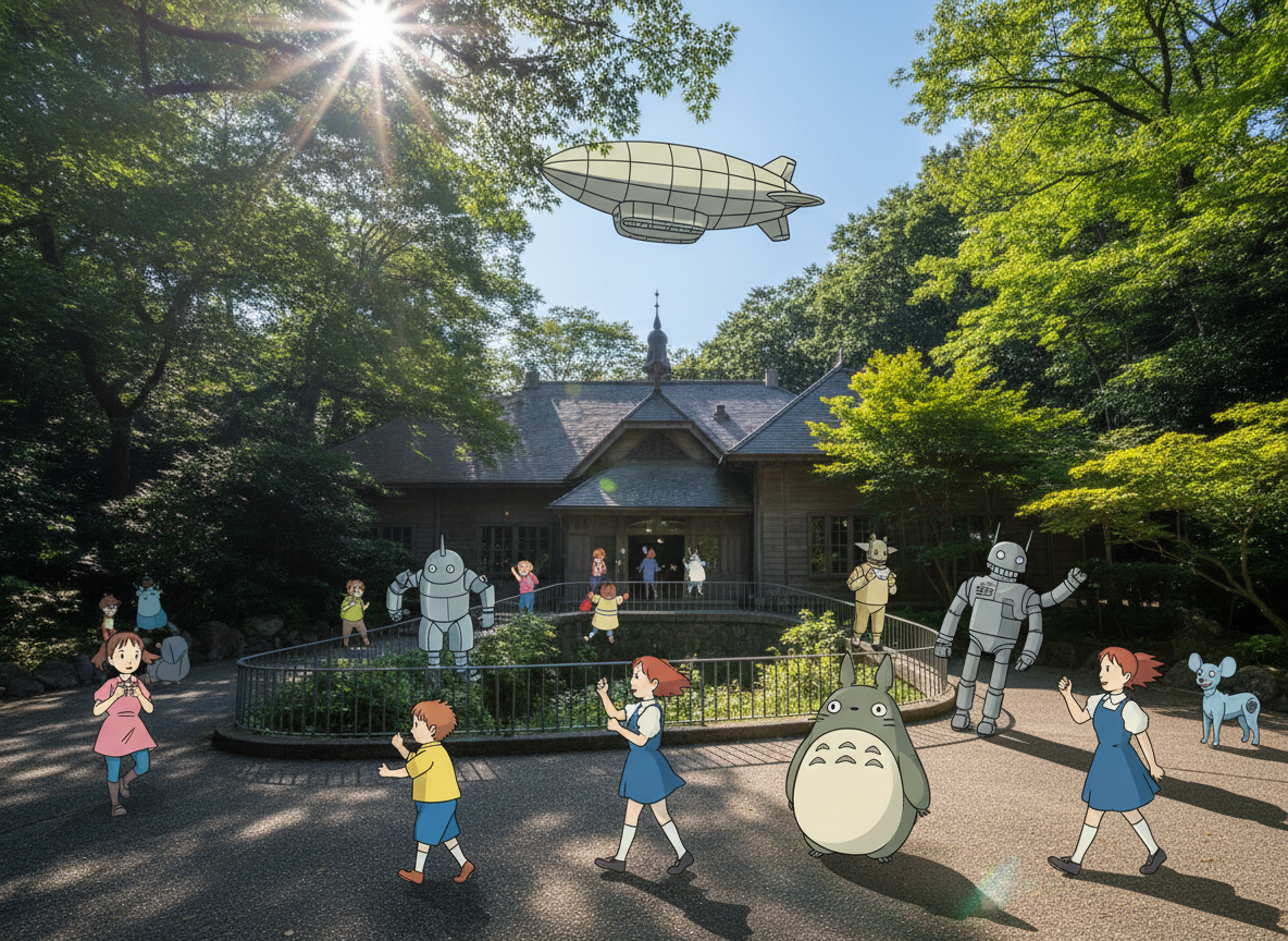 도쿄 미타카 지브리 미술관 예약