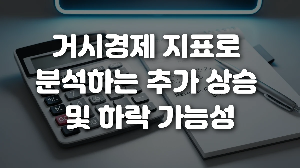거시경제 지표로 분석하는 추가 상승 및 하락 가능성