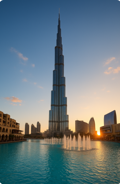부르즈 칼리파 전경 관련 이미지