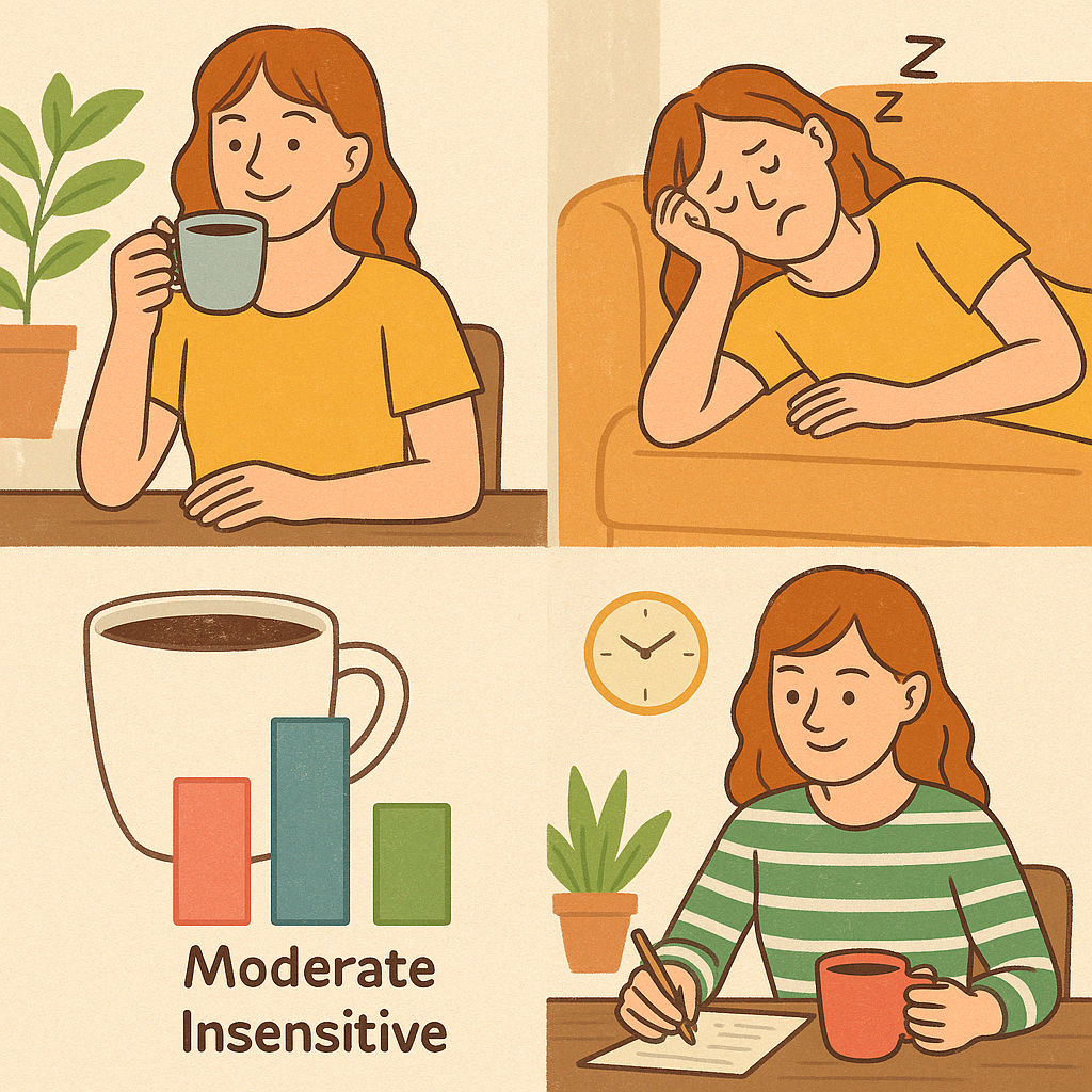 커피는 마셨는데 왜 잠이 오지?