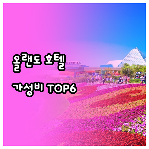가성비 좋은 올랜도 유니버셜 호텔 6