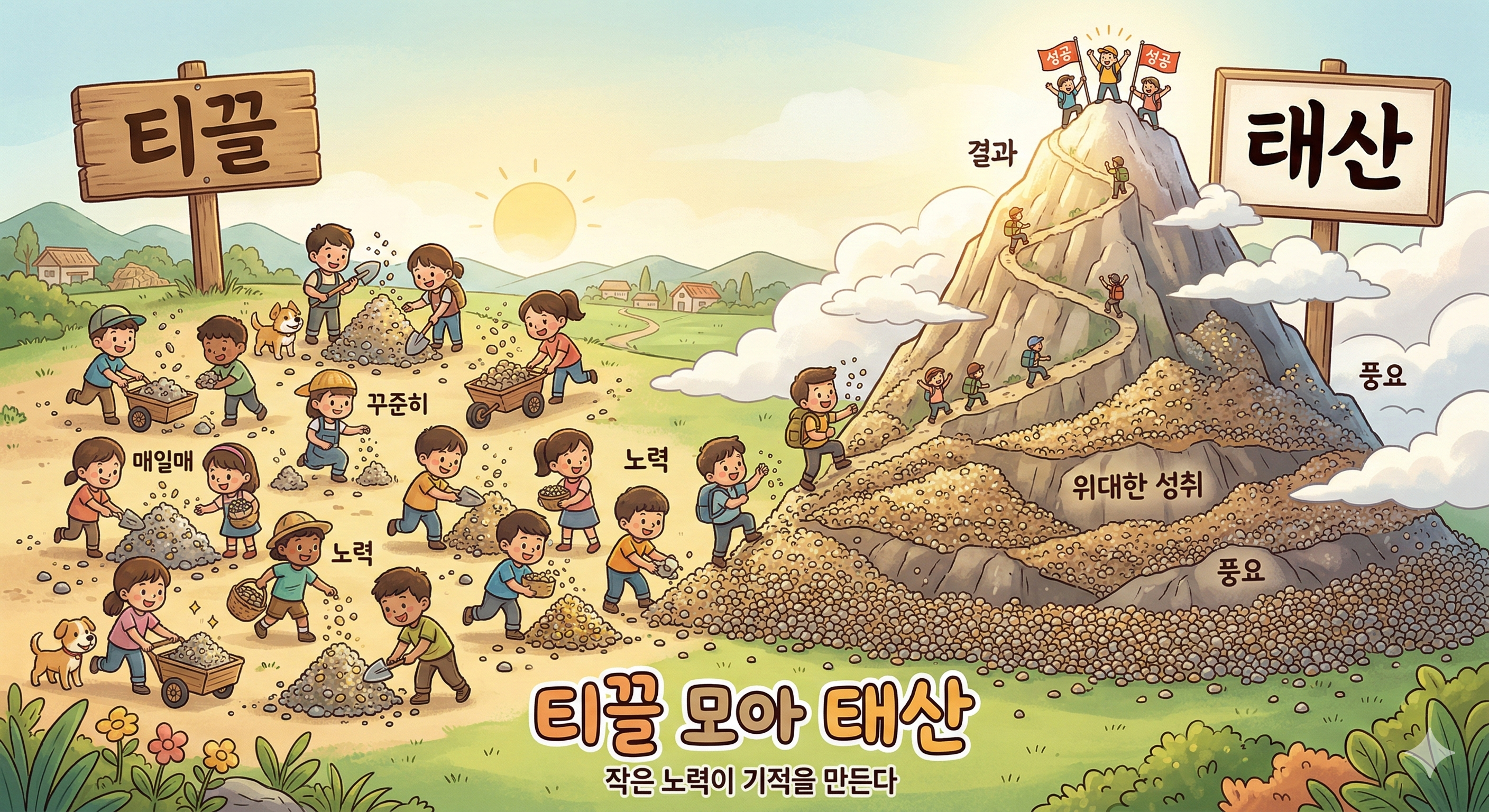 티끌 모아 태산