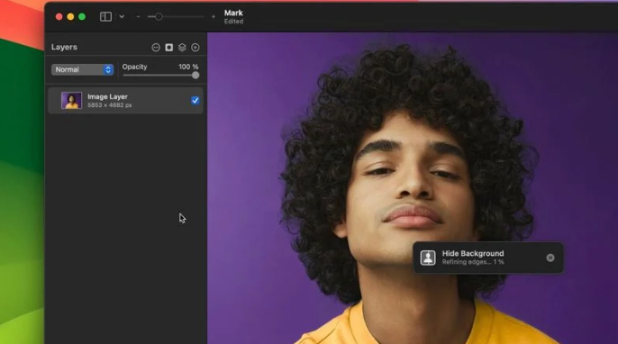 Pixelmator Pro의 새로운 AI 기반 배경 제거 도구로 이미지를 손쉽게 편집(출처-macrumors)