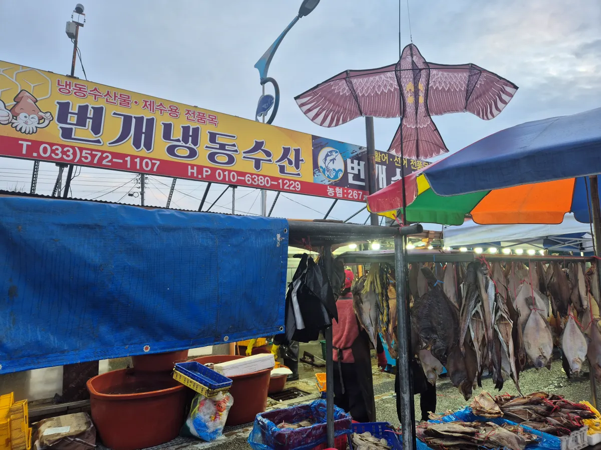 삼척-명물-번개시장-입구