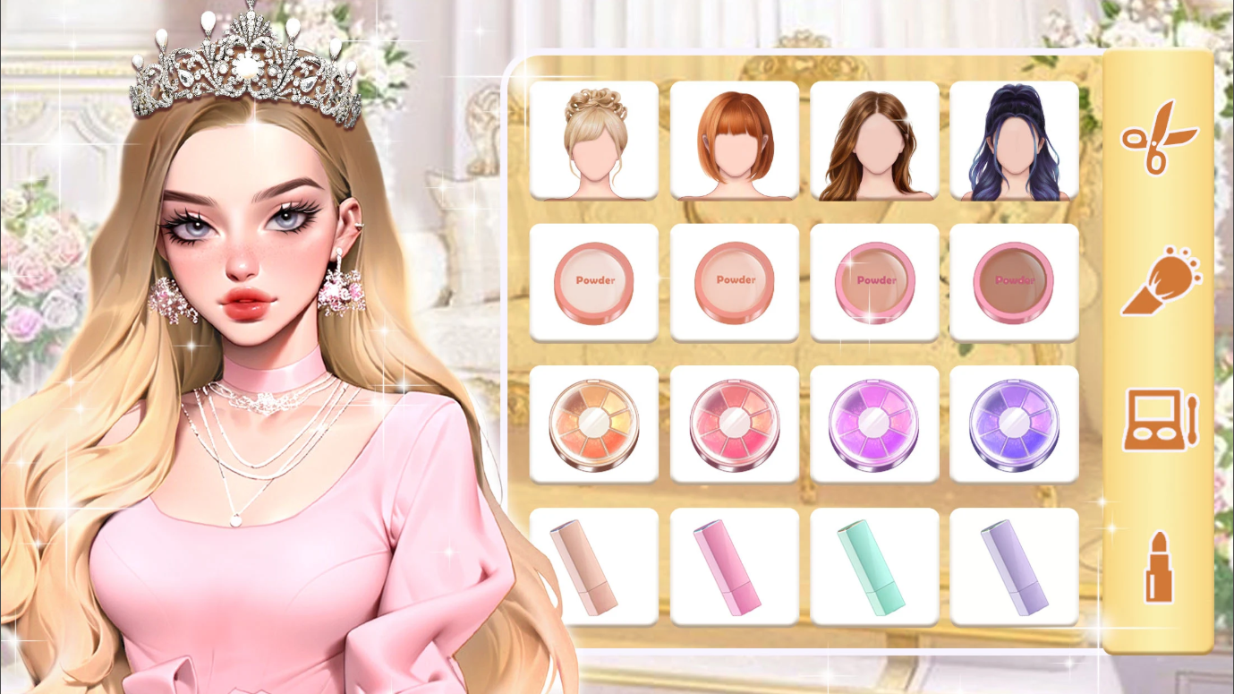 DIY Makeup 메이크업 게임, 나만의 스타일을 완성하는 뷰티 살롱 게임