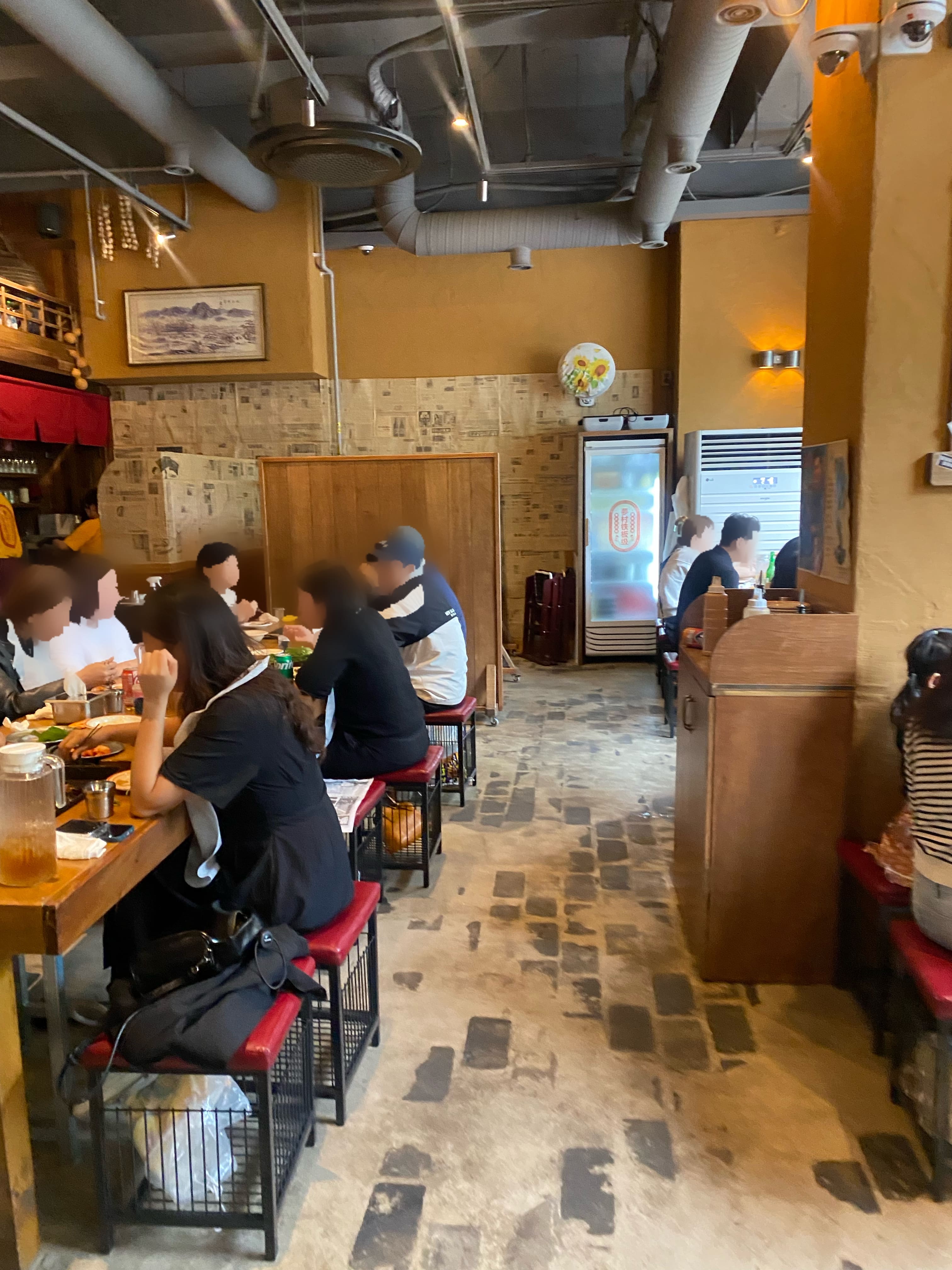 몽촌 닭갈비 내부