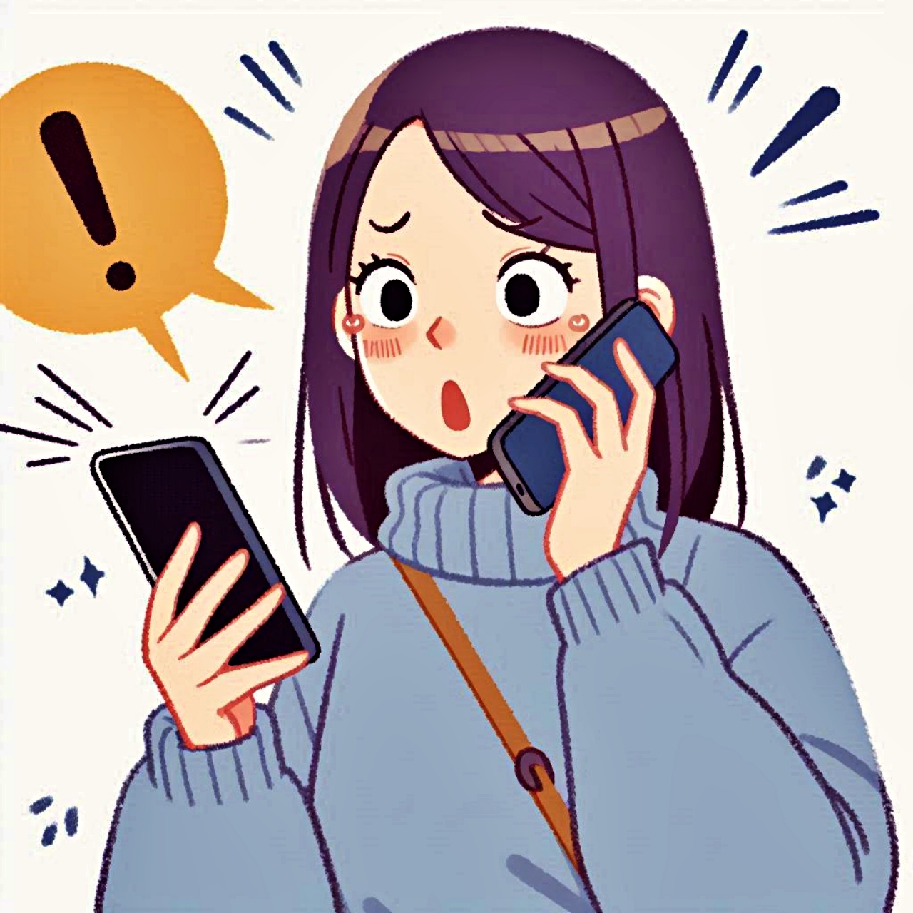 차단 당한 것을 확인해서 놀라는 사람