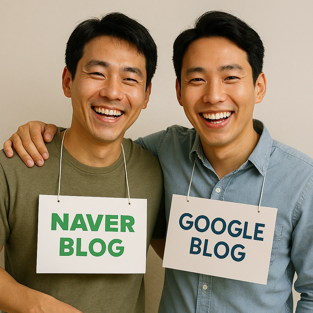 네이버 블로그 구글 블로그 동시에 운영 하는 방법