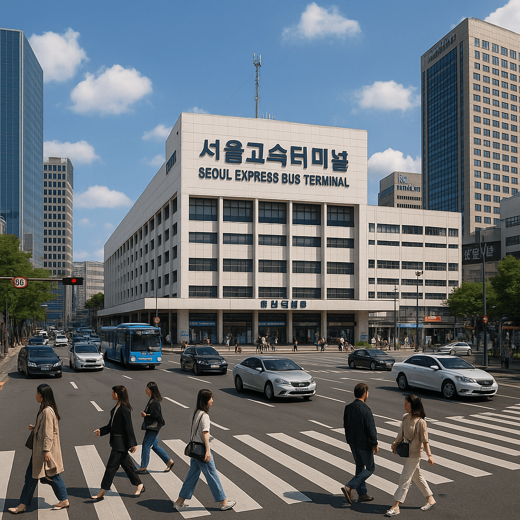 서울 강남 고속터미널 사진