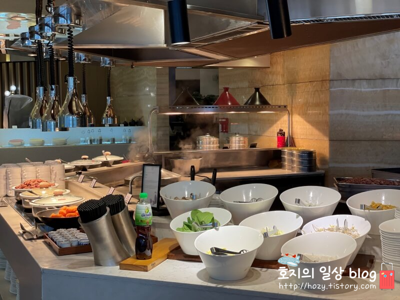 송도 쉐라톤 조식당 뷔페메뉴