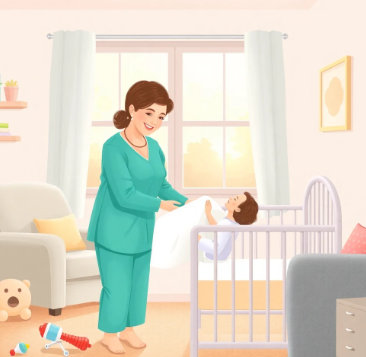 산후도우미그림